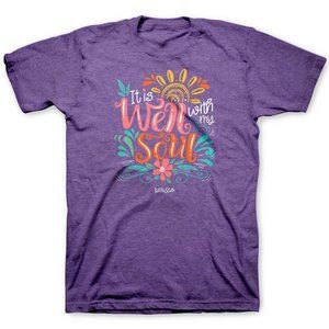 REDUCED!! "It Is Well" Kerusso Ladies Christian T-Shirt